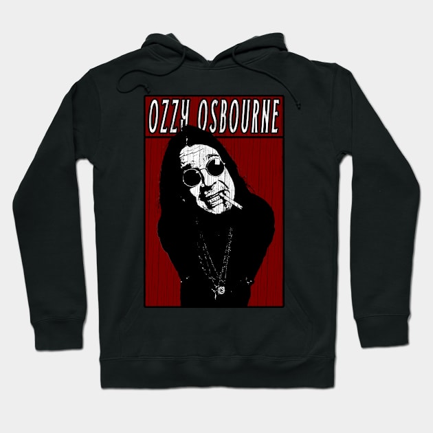 Vintage Retro Ozzy Osbourne Hoodie by Projectup